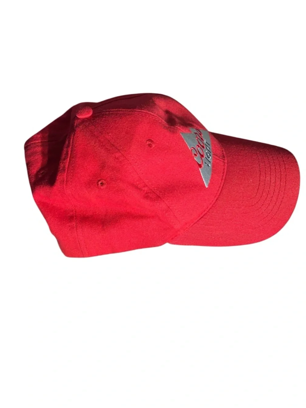 ACME Coors Light Bright Red Classic Snapback Cap - Picture 2 of 6